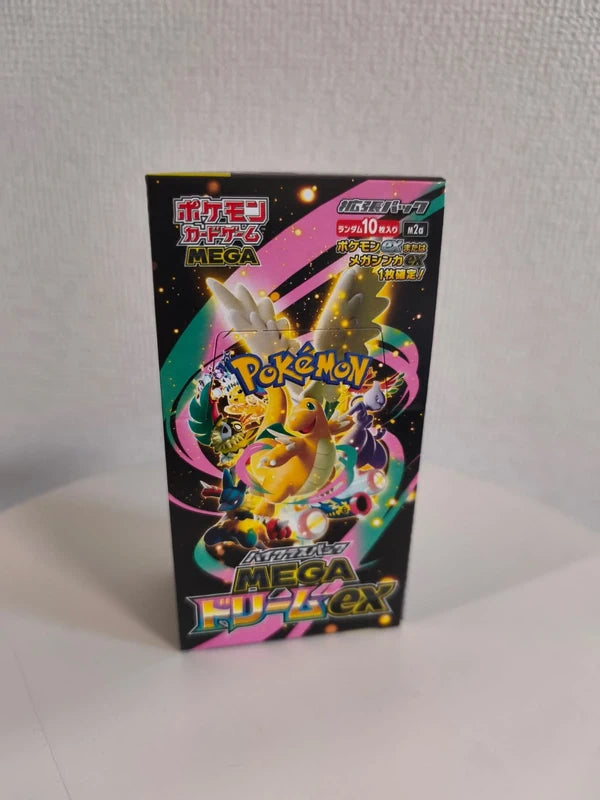 Pokémon MEGA Dream ex Booster Box – Édition Japonaise No shrink