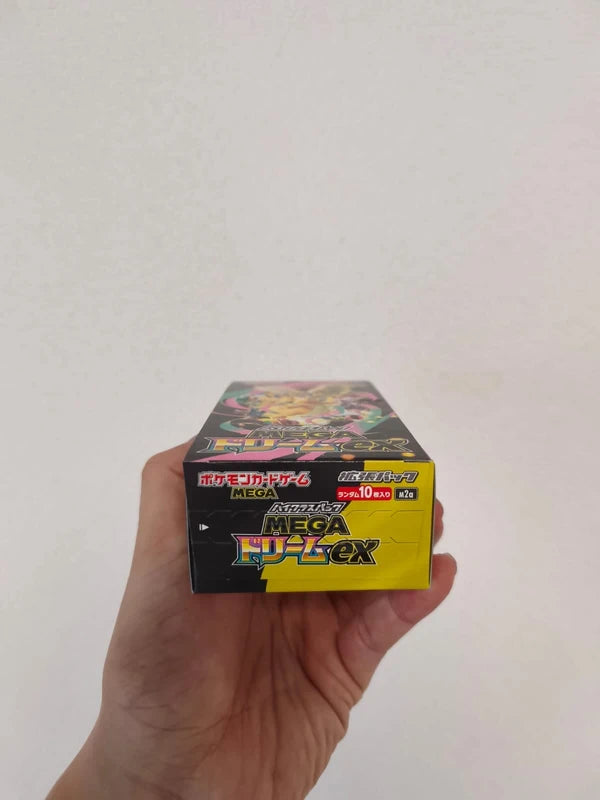Pokémon MEGA Dream ex Booster Box – Édition Japonaise No shrink