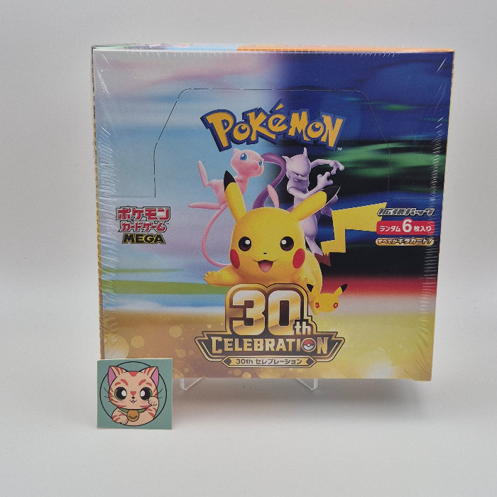 Display Pokémon 30th Celebration - M6A Japonais (shrink)