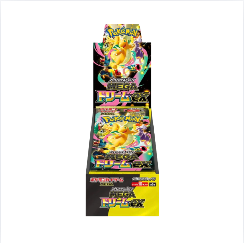 Pokémon MEGA Dream ex Booster Box – Édition Japonaise No shrink