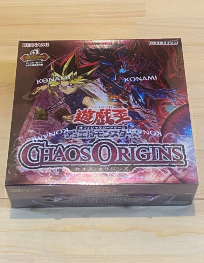 Box Yu-Gi-Oh! Chaos Origins – Édition Japonaise Scellée
